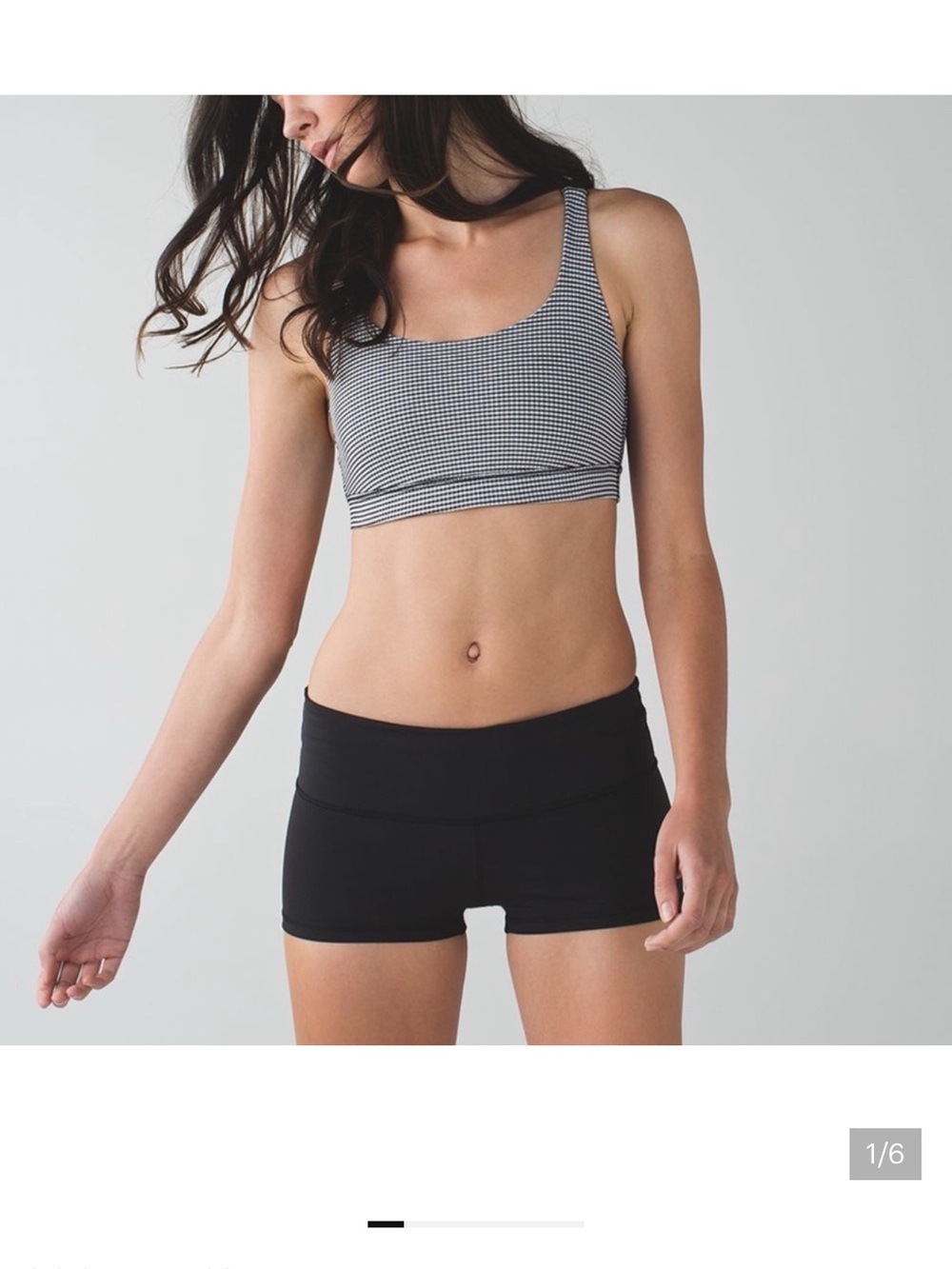 RARE Lululemon Energy Bra Sz 4
In Teeny Tooth White Black